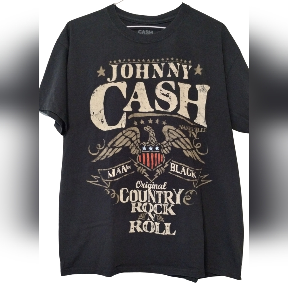 Johnny Cash Shirt Size L